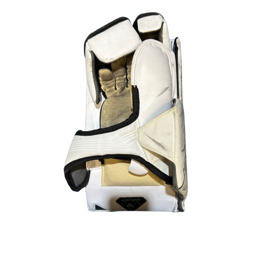 Bauer Supreme Mach - Ensemble complet de gardien de but Pro Stock d'occasion (blanc/noir)